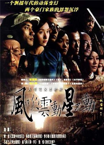 风吹云动星不动